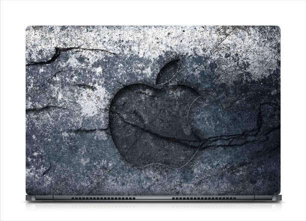 i-Birds ® Concrete Apple Logo Exclusive High Quality Laptop Decal, laptop skin sticker 15.6 inch (15 x 10) Inch iB-5K_skin_0869 High Quality HD Printed Vinyl Laptop Skin Compatible for 15.6 inch