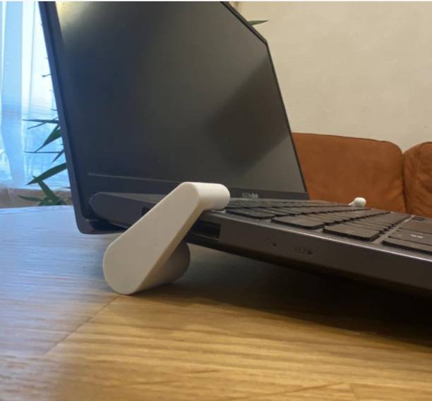 Atul design and crafting LAPTOP STAND 87902108 Plastic Floor and Desk Stand Laptop Stand Compatible with Universal Laptops