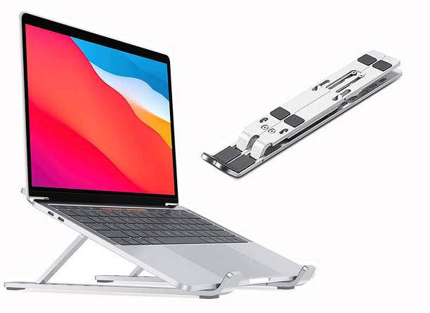 Sydney ALUMINIUM LAPTOP STAND Floor Desktop Laptop Stand FDLS602 Aluminium Floor and Desk Stand Laptop Stand with Adjustable Height Compatible with Universal Laptops