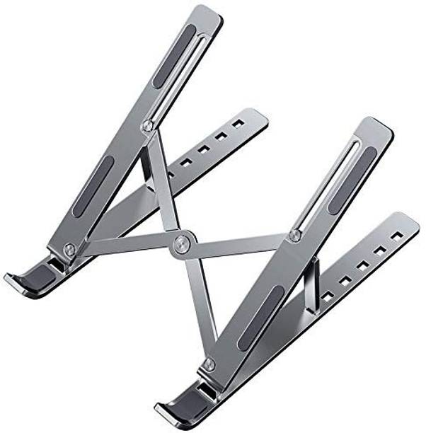 starlinestore laptop Stand laptop Stand (Aluminium ) Aluminium Floor and Desk Stand Rotatable Laptop Stand with Adjustable Height Compatible with Universal Laptops