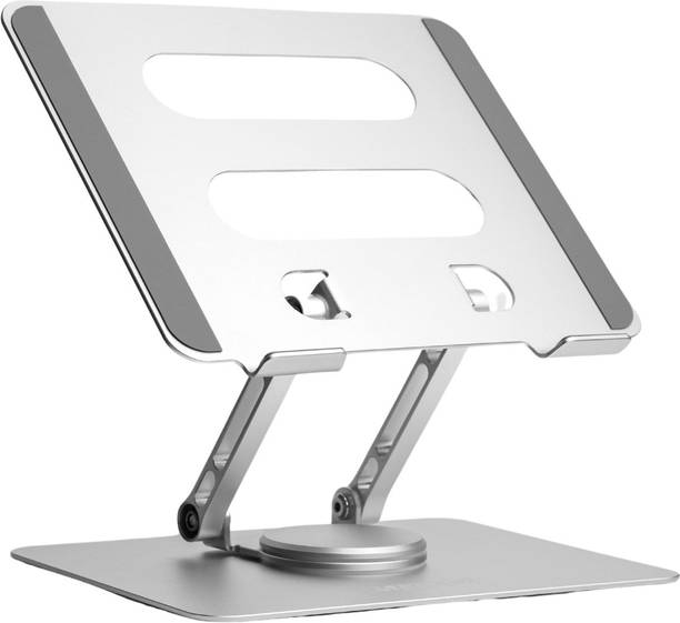 MegaStro MVP-Edition Laptop Stand with 15kg Load Bearing 360° Rotation with Tactile Feedback, Made with Aluminum (5 Year Warranty) Laptop Stand
