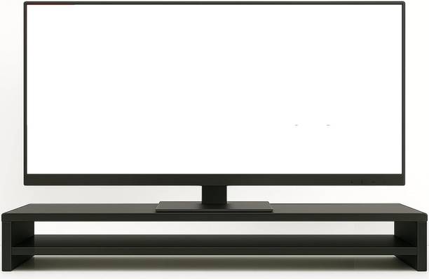 UniAart Monitor Riser Wooden Moniter Riser Wooden Desk Stand Laptop Stand Compatible with Universal, 26 - 35 cm Laptops