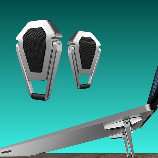 i2cart Adjustable Laptop Stand Compact and Mini laptop Stand foldable-145 Aluminium Laptop Stand with Adjustable Height Compatible with Universal Laptops