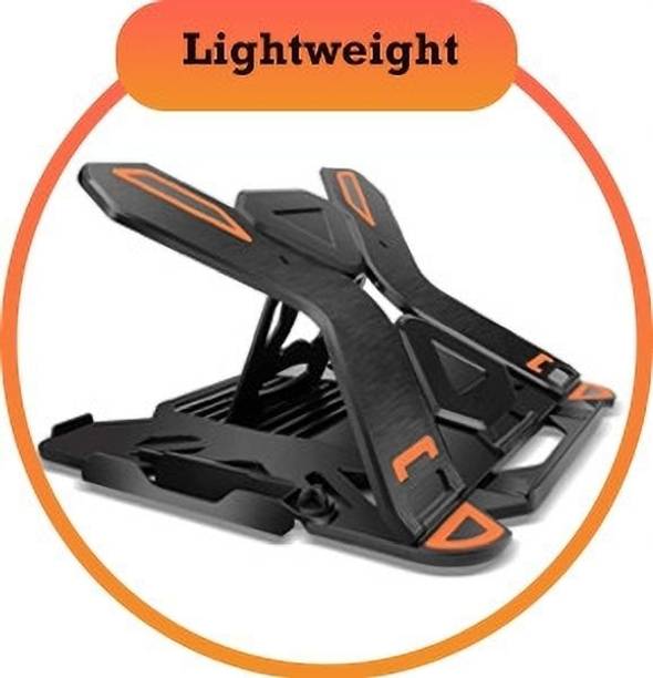 nextwave LAPTOP STAND WITH ADJUSTMENT LEVELS FOR LAPTOPS 4 IN 1 LAPTOP STAND + BOOK Stand + TAB STAND + MOBILE STAND Plastic Floor and Desk Stand Laptop Stand with Adjustable Height Compatible with Universal Laptops