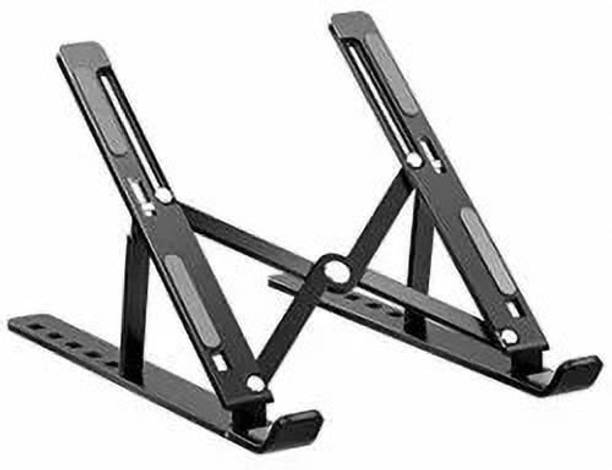 Prefect workmate AluminumLaptopStand Aluminium Floor and Desk Stand Laptop Stand with Adjustable Height Compatible with 26 - 35 cm Laptops
