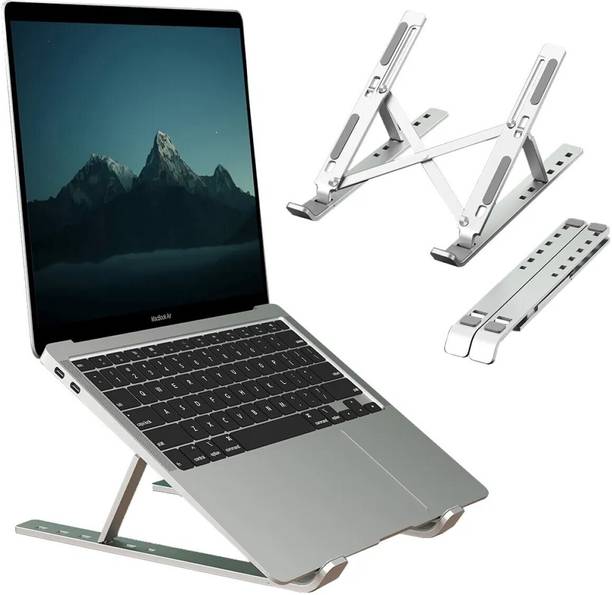 Frodiox Aluminum 6 Adjustable Foldable Portable Laptop Stand Desktop Tablet Stand FR05 Laptop Stand