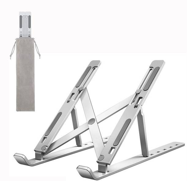 Sydney ALUMINIUM LAPTOP STAND Floor Desktop Laptop Stand FDLS139 Aluminium Floor and Desk Stand Laptop Stand with Adjustable Height Compatible with Universal Laptops