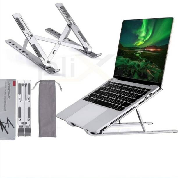 Grafton Laptop stand11 Aluminium Floor and Desk Stand Laptop Stand with Adjustable Height Compatible with Universal Laptops