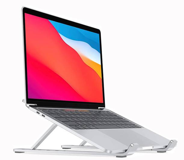Bowral ALUMINIUM LAPTOP STAND Floor -Desktop Laptop Stand_404 Aluminium Floor and Desk Stand Laptop Stand with Adjustable Height Compatible with Universal Laptops