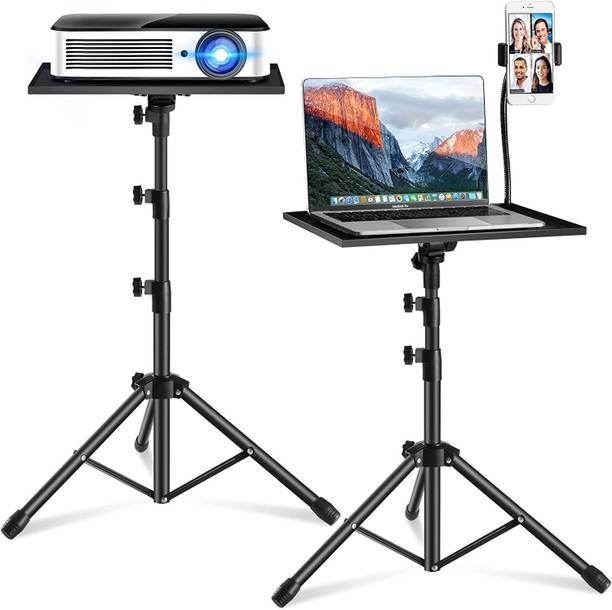 Hold up Projector Stand,Laptop Tripod Stand Adjustable Height 17.7 to 47.2 Inch Laptop Stand