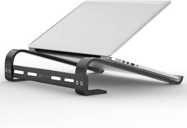 AMEXTRON Ventilated Lapdesk Compatible with Tablets and Laptops Aluminum Laptop Stand