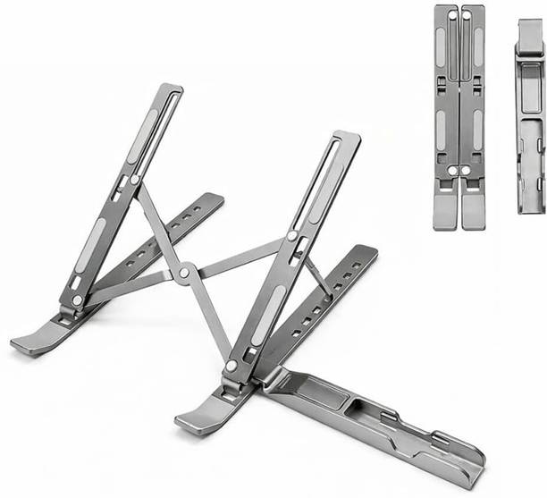 VS SHOP HUB Laptop Stand Modal 05 Adjustable Aluminum Laptop stand Aluminium Laptop Stand with Adjustable Height Compatible with Universal Laptops