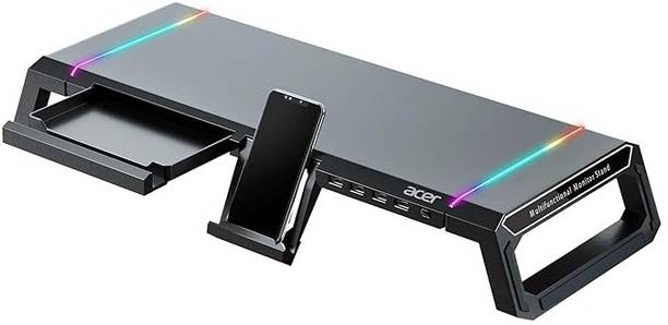 Acer ZC.A01SI.179 Aluminium Desk Stand Laptop Stand Compatible with Universal Laptops