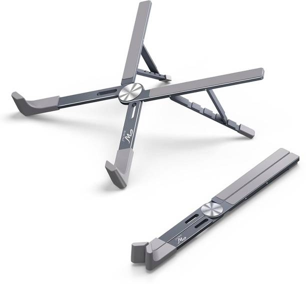PRIVA STORE Aluminium Laptop Stand 3678 Fiber Desk Stand Rotatable Laptop Stand with Adjustable Height Compatible with Universal Laptops