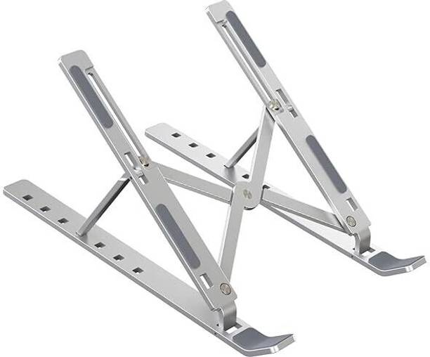 NUCLETRIC Aluminum 6 Adjustable Foldable Portable Laptop Stand Desktop Tablet Stand Laptop Stand