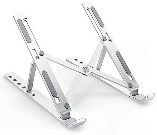 Mira Farmcraft MiraeTech MiraeTech 6 Angles Aluminium Laptop Stand Adjustable Foldable Tabletop Riser Laptop Stand