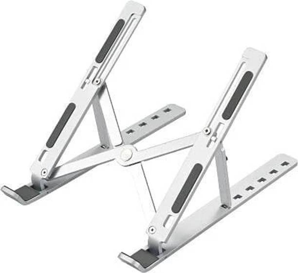 Raptor 7 Adjustable Height, Foldable Laptop Stand Aluminium Floor and Desk Stand Laptop Stand with Adjustable Height Compatible with Universal Laptops