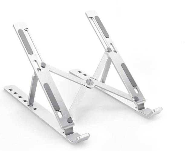 Unitouch LAPTOP STAND Aluminum 6 Adjustable Foldable Portable Laptop Stand Desktop Tablet Stand Laptop Stand