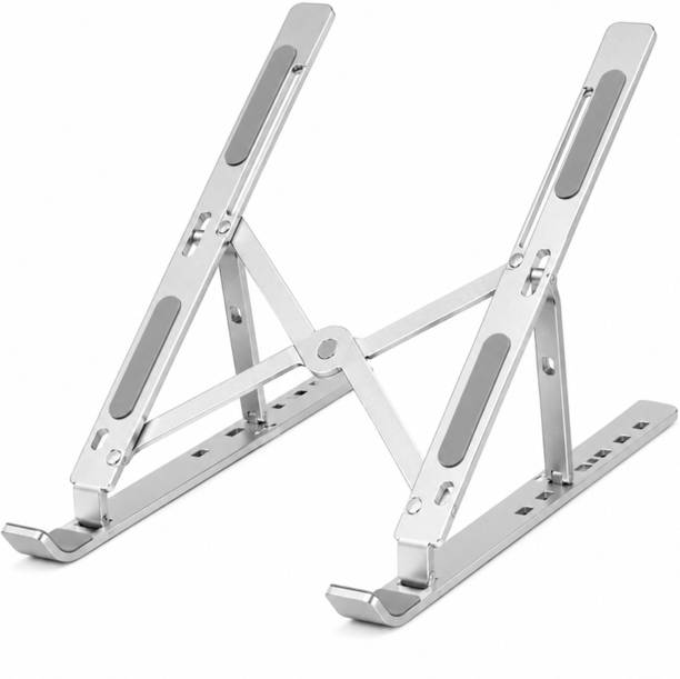 Varnam LTSM-01 Aluminium Laptop Stand with Adjustable Height Compatible with Universal Laptops