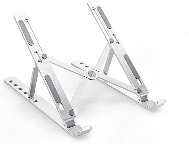 Fulkiza Laptop Stand Holder for Desk, Adjustable Portable Computer Riser Stand Laptop Stand for Desk Portable Aluminum 24 Laptop Stand
