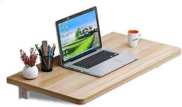 Indian Decor 95530 Table Folding Table Light Walnut Wall-Mounted Kitchen Table Support 95530 Table Folding Table Light Laptop Stand
