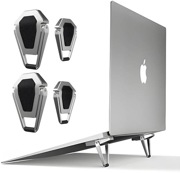Upkaranwale Mini Metal Folding Portable Laptop Stand for Laptop&Keyboard&Tablet(Pack of4pcs) UHK212_ Q2 Laptop Stand