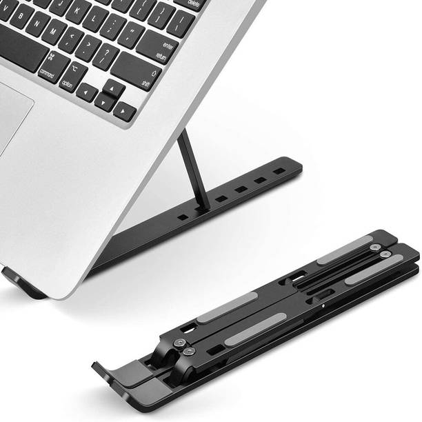 Amazm Tabletop Ergonomic ABS Plastic|Lightweight Desktop Holder Lap Desks Compatible for All Laptops & Tablets up to 14 inches Laptop Stand