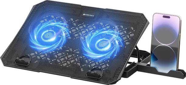 ZEBRONICS Zeb-NC3500 Plastic Desk Stand Laptop Stand Compatible with 26 - 35 cm Laptops