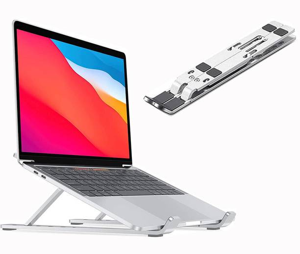 Maitland ALUMINIUM LAPTOP STAND Floor Desktop Laptop Stand FDLS514 Aluminium Floor and Desk Stand Laptop Stand with Adjustable Height Compatible with Universal Laptops