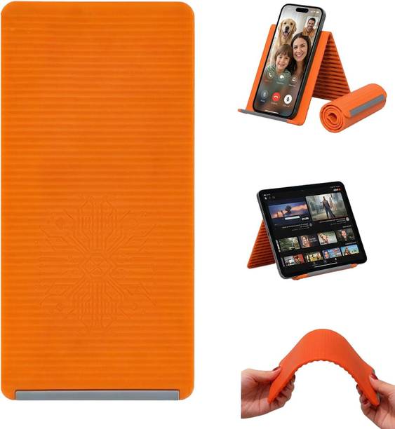 Zorbes Foldable Phone Tablet and Laptop Stand Adjustable Portable Universal Holder Multi Functional Foldable Device Stand Plastic Laptop Stand with Adjustable Height Compatible with Universal Laptops