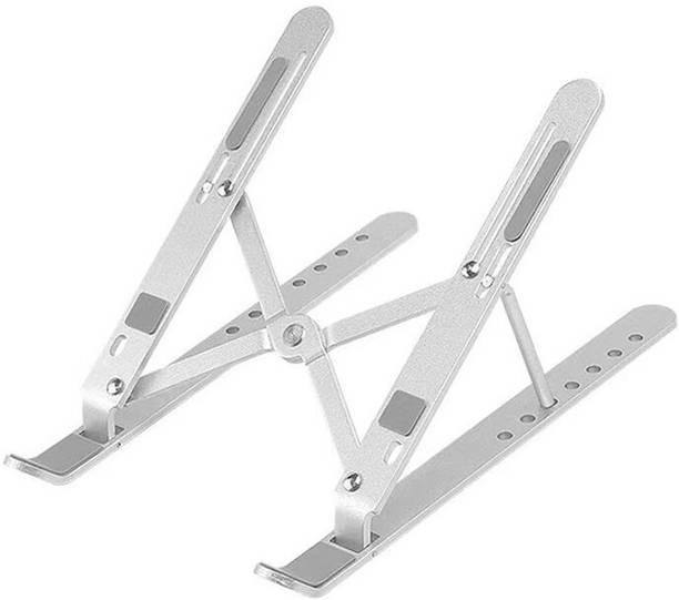 ZOOMBARA 7616 Aluminium Floor and Desk Stand Rotatable Laptop Stand with Adjustable Height Compatible with Universal Laptops