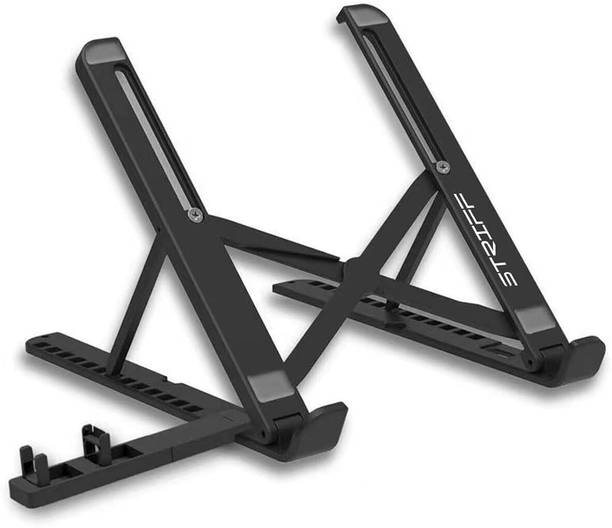 STRIFF Adjustable Anti-Slip Laptop Stand, Foldable, Portable, with Mobile Stand Laptop Stand