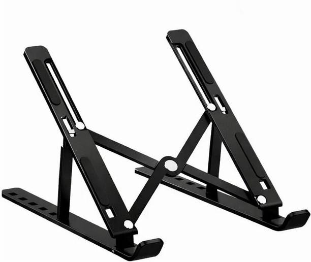 STORESTO Laptop Stand STLS01 Aluminium Floor and Desk Stand Laptop Stand with Adjustable Height Compatible with 40 - 44cm Laptops