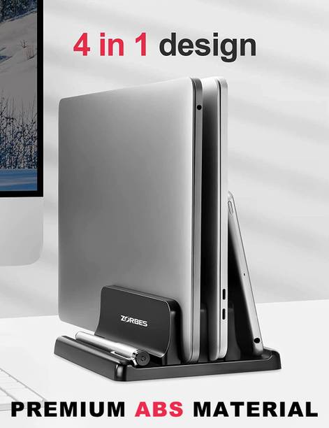 Verilux Laptop Stand for for 17.3in Vertical MacBook Pro Stand MacBook Stand Desktop Laptops Stand Mede of Metal Laptop Stand