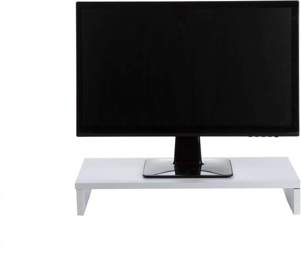 UniAart Uniaart 1 Tier Monitor Stand 1 Tier Monitor Stand Wooden Desk Stand Laptop Stand Compatible with Universal, 26 - 35 cm Laptops
