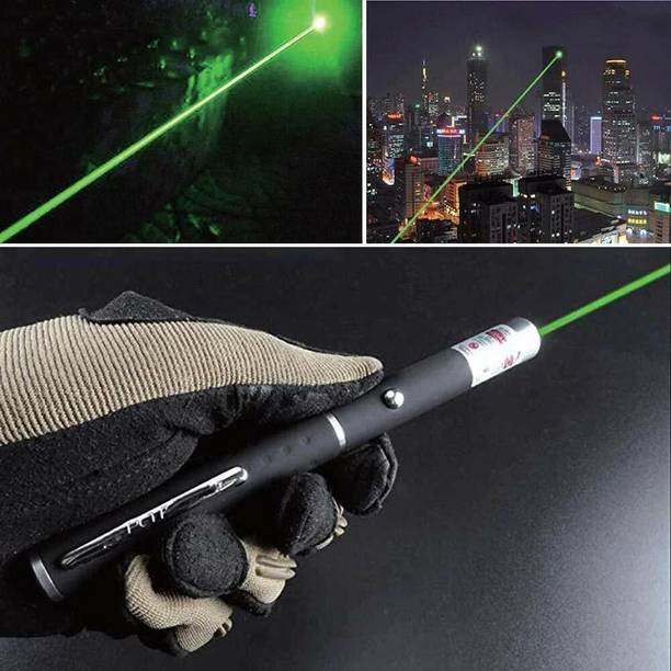 Jeevan jyoti agency Green Multipurpose Laser Light Pointer with Adjustable Cap for Kids Toy (Green)