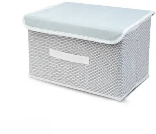 StyleRoyle 10 L Grey Laundry Stool/Storage