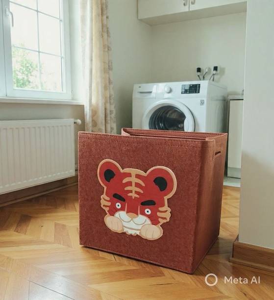 Winner 18 L Brown Laundry Stool/Storage