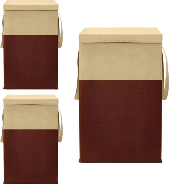 UMARENTERPRISES 75 L Brown Laundry Stool/Storage
