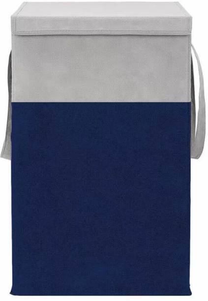 Crownsy 68 L Grey, Blue Laundry Bag