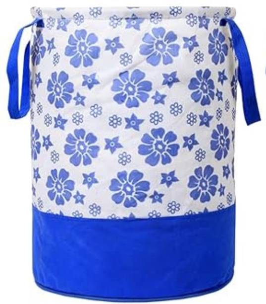 MRSAYON 45 L Blue Laundry Stool/Storage
