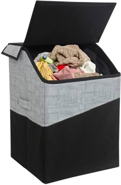 Tiarakrafts 70 L Grey, Black Laundry Bag