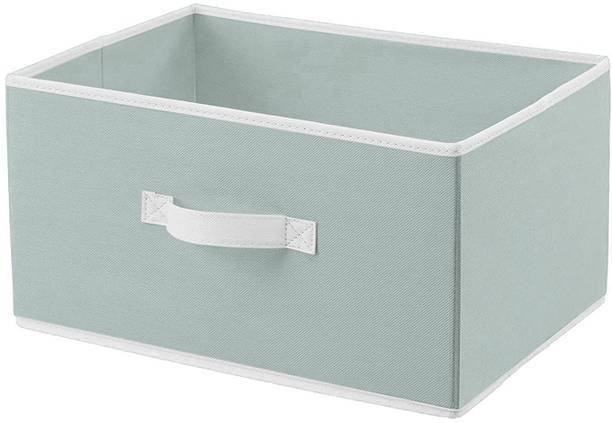ZOVIRA 35 L Grey Laundry Stool/Storage