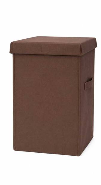 A & M 80 L Brown Laundry Stool/Storage