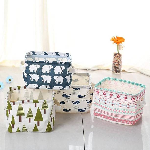 Takositio 2 L Multicolor Laundry Stool/Storage