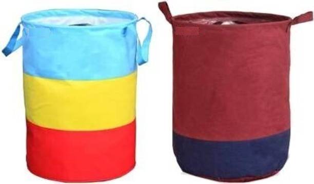 Flipkart SmartBuy 45 L Multicolor Laundry Stool/Storage