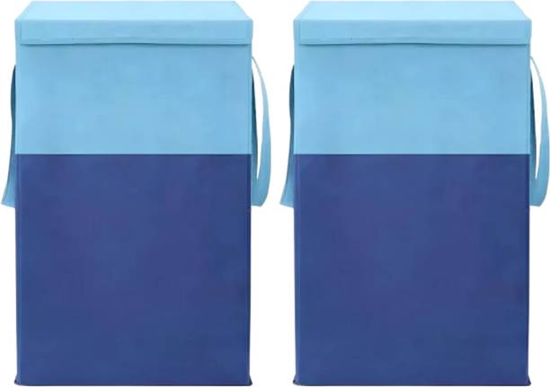 UMARENTERPRISES 75 L Blue Laundry Stool/Storage