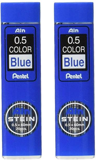 PENTEL Mechanical Pencil Lead, Ain Stein, 0.5mm, C275 BL (PACK OF 2) Lead Pointer