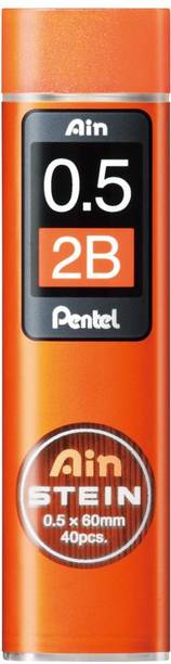 PENTEL Mechanical Pencil Lead, Ain Stein, 0.5mm, 2B (C275-2B) Lead Pointer