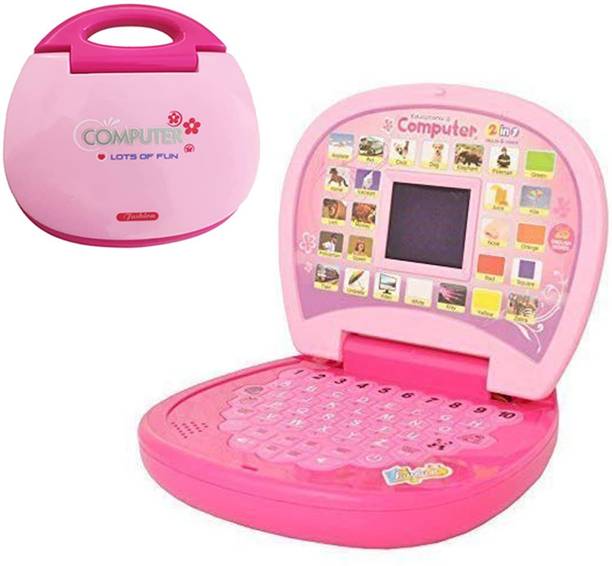 Oh baby Educational 26 English Words Laptop Notebook Computer Learning Toy for Kids